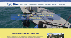 Desktop Screenshot of antiguayachtclub.com